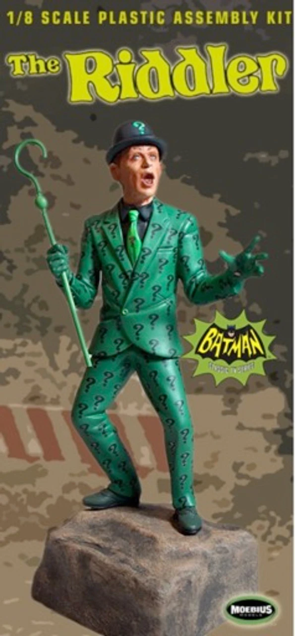 Moebius MMK954 - 1:8 1966 The Riddler From Batman Model Kit 1 Moebius MMK954 - 1:8 1966 The Riddler From Batman Model Kit
