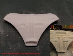 MPM001 - 1/1400 Upgraded V1 Dorsal For AMT/Round2's Enterprise D Kit -Model Toy Kit Store MPM001 V1 Dorsal Comparison 03 04101.1675176440