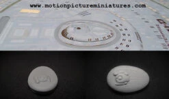 MPM008 - 1/1400 Bridge Upgrade For AMT/Round2's Enterprise D Kit -Model Toy Kit Store MPM008 Bridge comparison 62842.1675189366