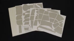 MPMMS01 - 1/1400 2-COLOUR Aztec Paint Mask Set For AMT/Round2's Enterprise D Kit