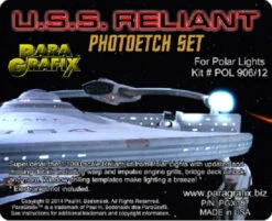 Paragrafix PGX187 - 1/1000 Reliant Photoetch Set For POL906