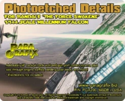 Paragrafix PGX200 - 1/144 Bandai TFA Falcon Photoetch Set For Bandai