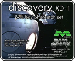 Paragrafix PGX211 - 1/144 Discovery XD-1 Pod Bay Photoetch Set For Moebius 2001-3