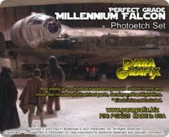 Paragrafix PGX225 - 1/72 Perfect Grade Falcon Photoetch Set For Bandai 216384
