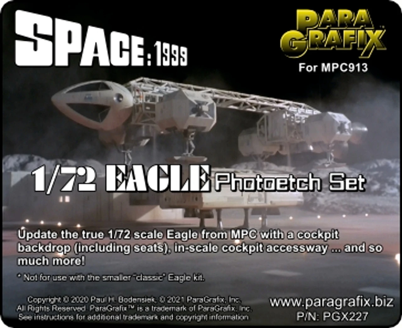 Paragrafix PGX227 - 1/72 Scale Eagle Photoetch Set For MPC913 1 Paragrafix PGX227 - 1/72 Scale Eagle Photoetch Set For MPC913