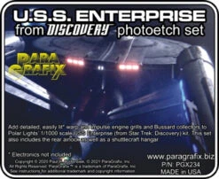 Paragrafix PGX234 - 1/1000 Discovery Enterprise Photoetch Set For POL973