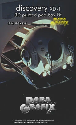 Paragrafix PGX235 - 1/350 Discovery XD-1 Pod Bay Kit For Moebius 2001-8