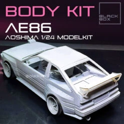 Resin Printed Complete Bodykit And Louver For Aoshima 05969 - 1/24 TOYOTA AE86 SPRINTER TRUENO Model Kit (May Fit Others) 20 Resin Printed Complete Bodykit And Louver For Aoshima 05969 - 1/24 TOYOTA AE86 SPRINTER TRUENO Model Kit (May Fit Others) -Model Toy Kit Store a5 31608.1673433454