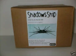 Warp Models WARP-Shadows - 20" Wingspan Babylon 5 Shadows Spider (Battlecrab Cruiser) Ship Resin Kit