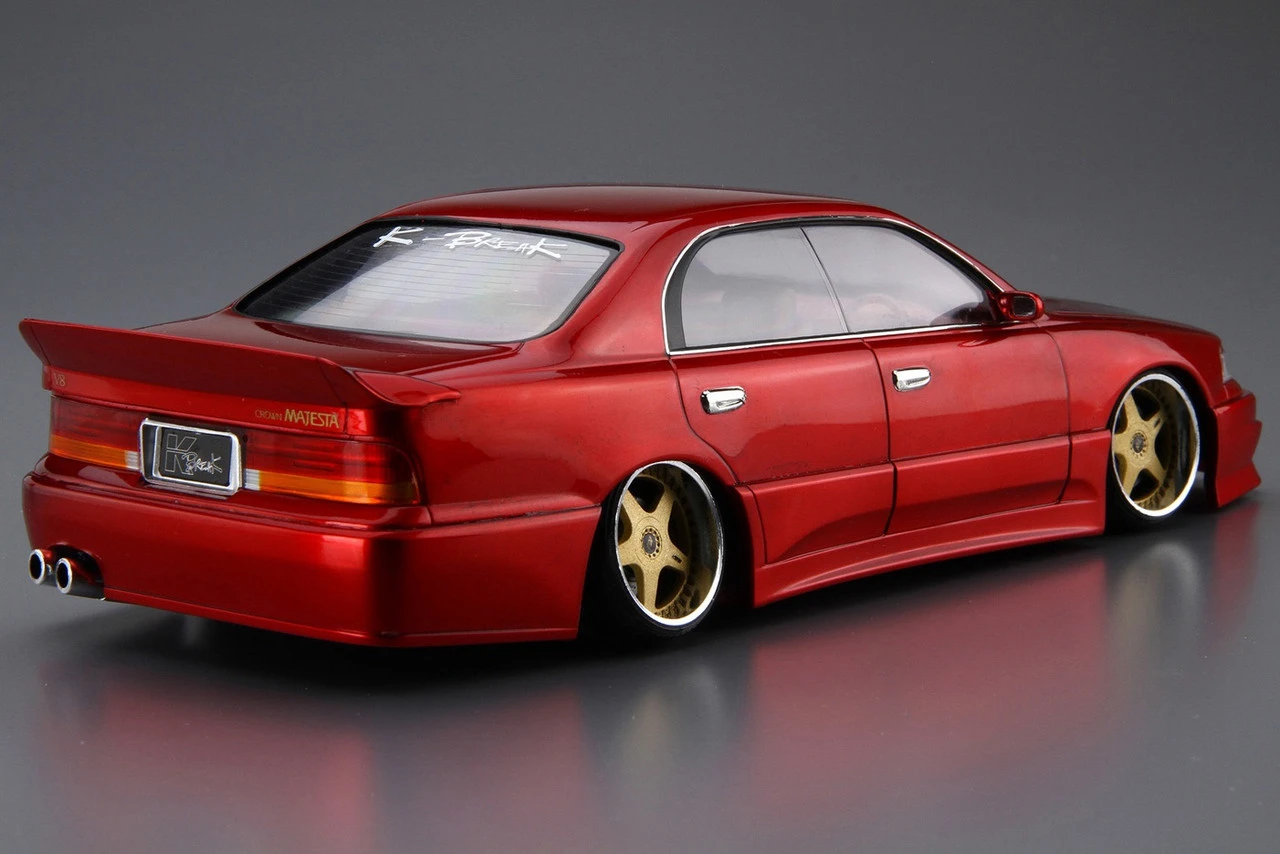 Aoshima 06309 - 1/24 K-BREAK UZS141 MAJESTA '91 (TOYOTA) MODEL KIT 2 Aoshima 06309 - 1/24 K-BREAK UZS141 MAJESTA '91 (TOYOTA) MODEL KIT - Image 2