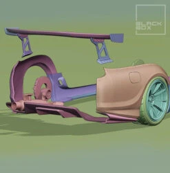 Resin Printed Complete Bodykit For Tamiya 1/24 Supra MK4 (May Fit Others) -Model Toy Kit Store b3 02247.1665133372