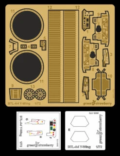 Green Strawberry 2003-1/72 - BTL A-4 Y-Wing (Bandai - 1/72) - JUNIOR/BASIC
