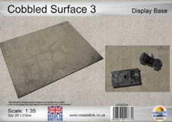 Coastal Kits CKS0204 - 1:35 Scale Cobbled Surface 3 Display Base