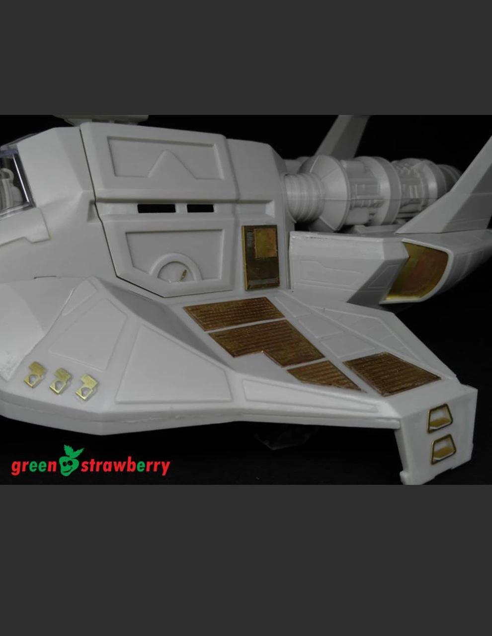 Green Strawberry 04117-1/32 Colonial Raptor – Exterior Photoetch Set 4 Green Strawberry 04117-1/32 Colonial Raptor – Exterior Photoetch Set - Image 4