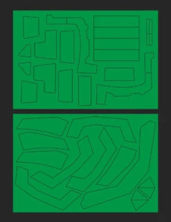 Green Strawberry AM013 - 1/32 Colonial Raptor Painting Masks