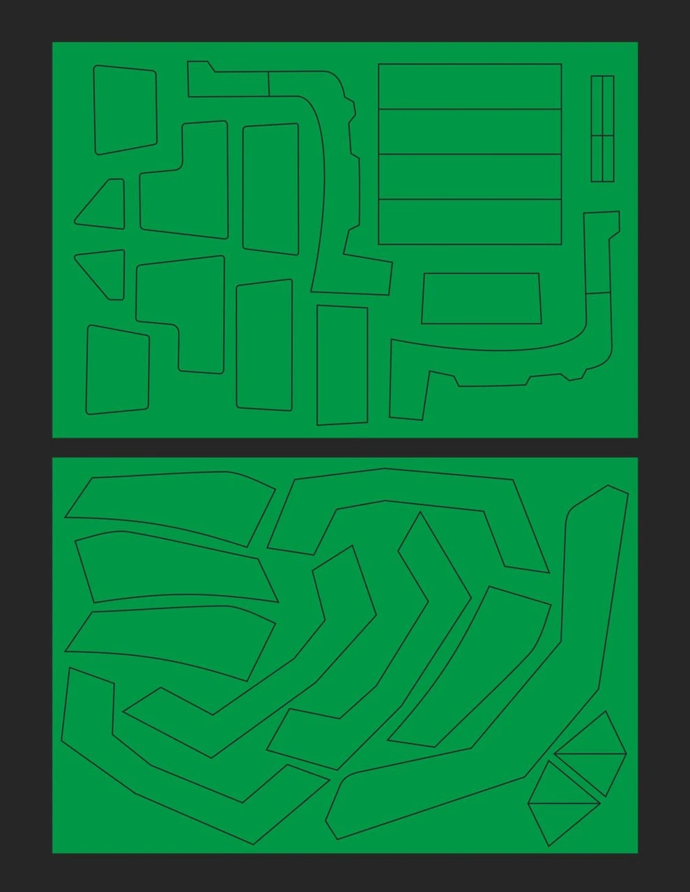 Green Strawberry AM013 - 1/32 Colonial Raptor Painting Masks 1 Green Strawberry AM013 - 1/32 Colonial Raptor Painting Masks