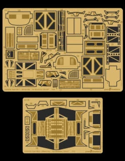 Green Strawberry 10720-1/32 Colonial Viper Mk.II - Wheel Bay Photoetch Set