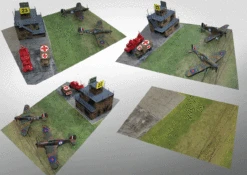 Coastal Kits CKS1200-72 - 1:72 Control Tower Display Base -Model Toy Kit Store control tower montage DxO 22646.1632576836