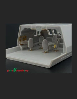 Green Strawberry 14721-1/72 - Danube Class - Habitat Mission Module Resin & Photoetch Set 9 Green Strawberry 14721-1/72 - Danube Class - Habitat Mission Module Resin & Photoetch Set -Model Toy Kit Store danube class habitat mission module 1 96469.1647519211