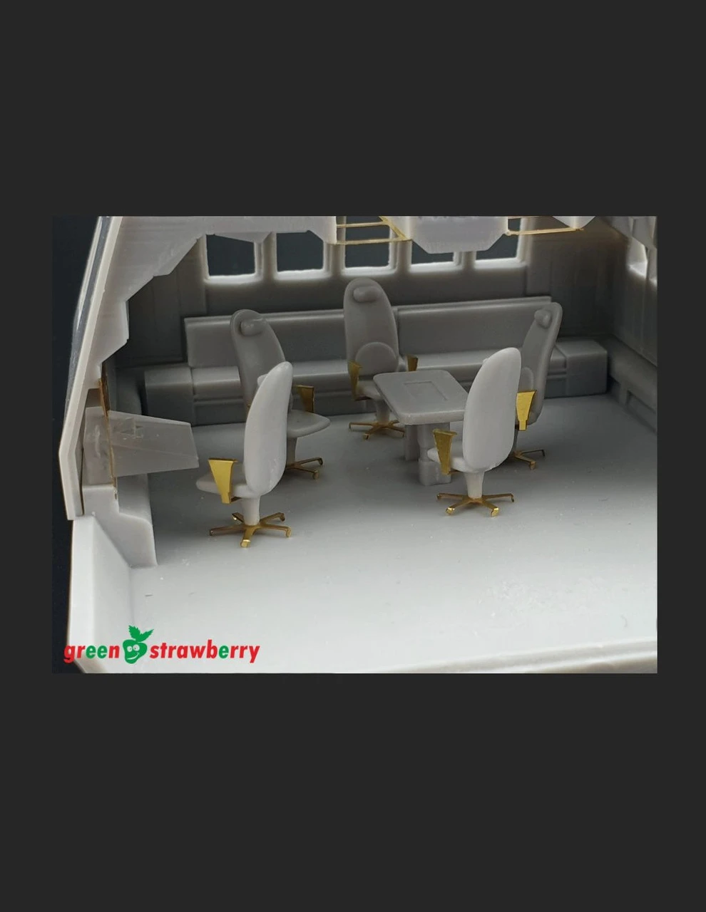 Green Strawberry 14721-1/72 - Danube Class - Habitat Mission Module Resin & Photoetch Set 3 Green Strawberry 14721-1/72 - Danube Class - Habitat Mission Module Resin & Photoetch Set - Image 3