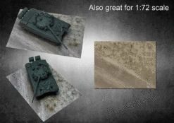 Coastal Kits CKS500-150 - Small Dirt Road Display Base -Model Toy Kit Store dirt road 148x105mm example2 82211.1633224387