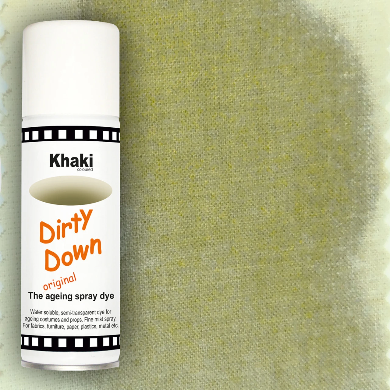 Dirty Down AS-400-9 - 400ml Khaki Ageing Aerosol Spray 1 Dirty Down AS-400-9 - 400ml Khaki Ageing Aerosol Spray