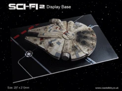 Coastal Kits CKSF101 - Sci-Fi 2 Display Base 6 Coastal Kits CKSF101 - Sci-Fi 2 Display Base -Model Toy Kit Store falconscifi2 83027.1633227069