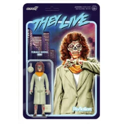 SUPER7 - THEY LIVE FEMALE GHOUL GITD REACTION FIGURE