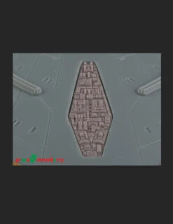 Green Strawberry 15321-1/1000 - U.S.S. Voyager NCC-74656 Intrepid Class - Sensors Array -Model Toy Kit Store intrepid class sensors array 2 62849.1643492942