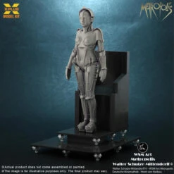 X-PLUS XPL-17 - 1/8 Silver Screen Metropolis Robot Model Kit