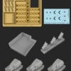 Green Strawberry 09820-1/350 - I.K.S. Amar - K´tinga Class - Shuttle Bay Resin & Photoetch Set