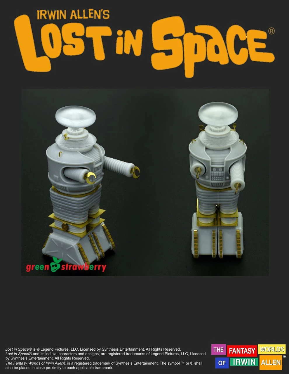 Green Strawberry 135024 - 1/35 ”Lost In Space” - Robot B9 Resin Figure 2 Green Strawberry 135024 - 1/35 ”Lost In Space” - Robot B9 Resin Figure - Image 2