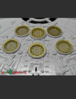 Green Strawberry 01715-1/144 YT-1300 "Millennium Falcon" Grills Photoetch Set -Model Toy Kit Store millenium falcon grills 1 73500.1653417374