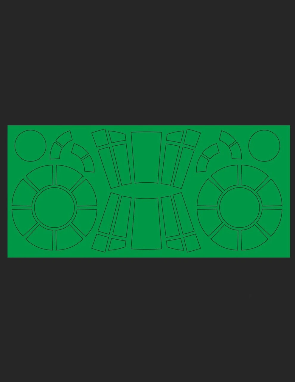 Green Strawberry AM001 - 1/144 "Millennium Falcon" Painting Masks 1 Green Strawberry AM001 - 1/144 "Millennium Falcon" Painting Masks