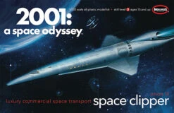 Moebius MMK2001-12 - 1/350 2001: A Space Odyssey Orion Space Clipper Model Kit