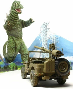 MPC 882 - 1/25 GODZILLA ARMY JEEP FROM INVASION OF THE ASTRO MONSTER Model Kit -Model Toy Kit Store mpc882pic1 34617.1671740123