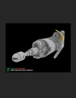 Green Strawberry 18122 - 1/72 "Razor Crest" - Canons - For AMT KIT -Model Toy Kit Store razor crest canons preorder 5 73201.1680108831