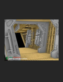 Green Strawberry 18422 - 1/72 "Razor Crest" - Cargo Bay - For AMT KIT -Model Toy Kit Store razor crest cargo bay preorder 5 71047.1680108338