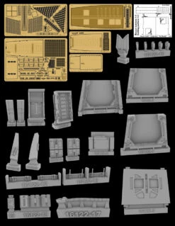 Green Strawberry 16122 - 1/72 "Razor Crest" - Cargo Bay Resin & Photoetch Set