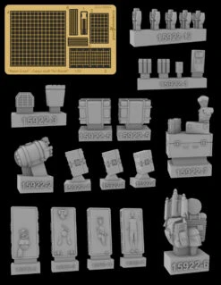 Green Strawberry FP-23 1/72 Revell "Razor Crest" - Fruit PACK -Model Toy Kit Store razor crest cargo stuff 14143.1672863435