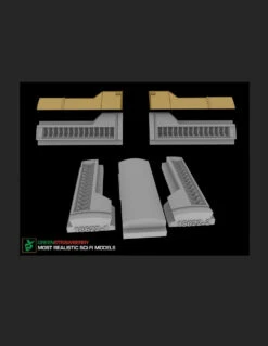 Green Strawberry 18622 - 1/72 "Razor Crest" - VTOL Thrusters - For AMT KIT