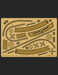 Green Strawberry 07519-1/1000 Romulan Bird Of Prey – TOS Photoetch Set