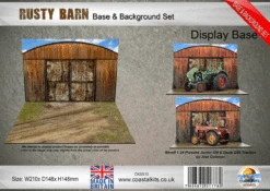 Coastal Kits CKS510 - Rusty Barn Base & Background Set