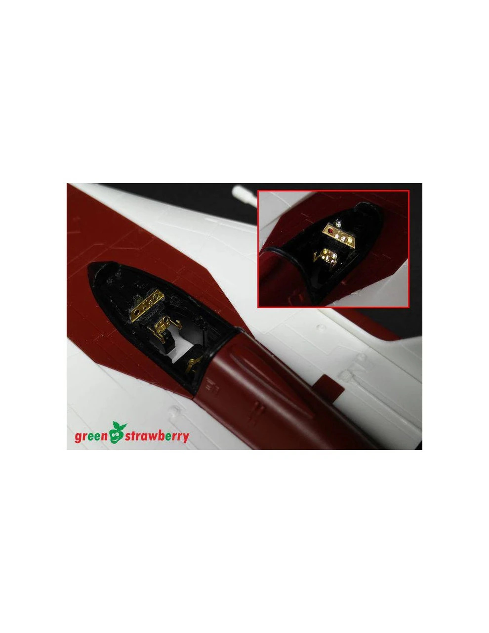 Green Strawberry 2002-1/72 - RZ 1 A-Wing (Bandai 1/72) - JUNIOR/BASIC 4 Green Strawberry 2002-1/72 - RZ 1 A-Wing (Bandai 1/72) - JUNIOR/BASIC - Image 4
