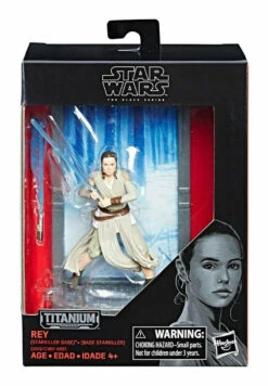 Hasbro Star Wars The Black Series Titanium 08 Rey (Starkiller Base) Action Figure