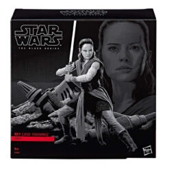 Hasbro Star Wars The Black Series 6 Inch Action Figure - Rey (Jedi Training) On Crait