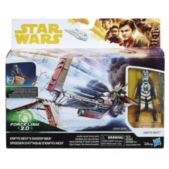 Hasbro Star Wars Force Link 2.0 Enfys Nest Action Figure And Swoop Bike