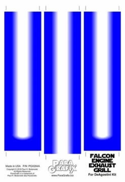 Paragrafix PGX204 - 1/43 DeAgostini Millennium Falcon Engine Grill -Model Toy Kit Store s l1600 13 69013.1516427542 00503.1633567165