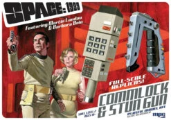 MPC941 - Space 1999 Commlock & Stun 1:1 Prop Model Kit