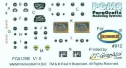 Paragrafix PGX125 - 1/32 Viper Mk 2 Photoetch & Decal Set FOR KIT: Moebius #912 / Revell 04988 -Model Toy Kit Store s l500 7 64794.1628856709 62102.1631884448